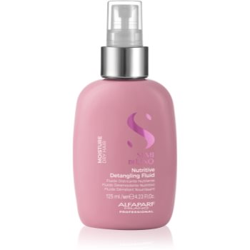 Alfaparf Milano Semi di Lino Moisture Nutritive Detangling Fluid tratament de hidratare fara clatire pentru par usor de pieptanat image1
